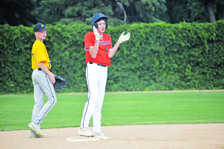VFW BASEBALL Key inning propels Marshall 15U Orange to 112 victory against Lamberton News